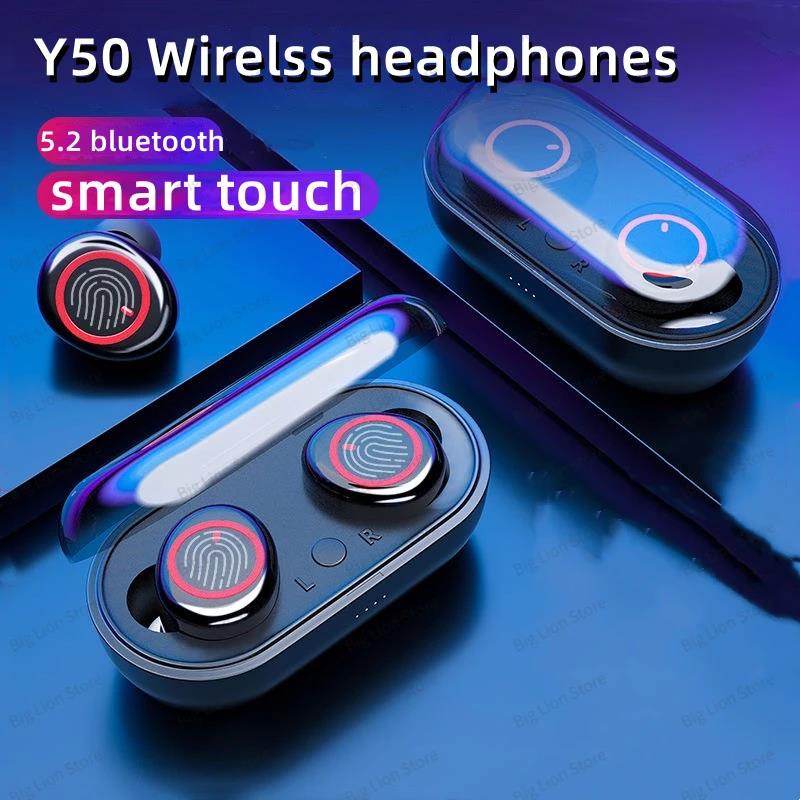 NEW TWS Earphone Bluetooth Wireless Headphones Stereo Earphones 5.0 Wireless Headphone With Microphone For All Smart Phones