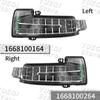 For Mercedes Benz W164 W166 Car Accessories Rearview Mirror Turn Signal Light Left Right 1668100164 1668100264 High Quality