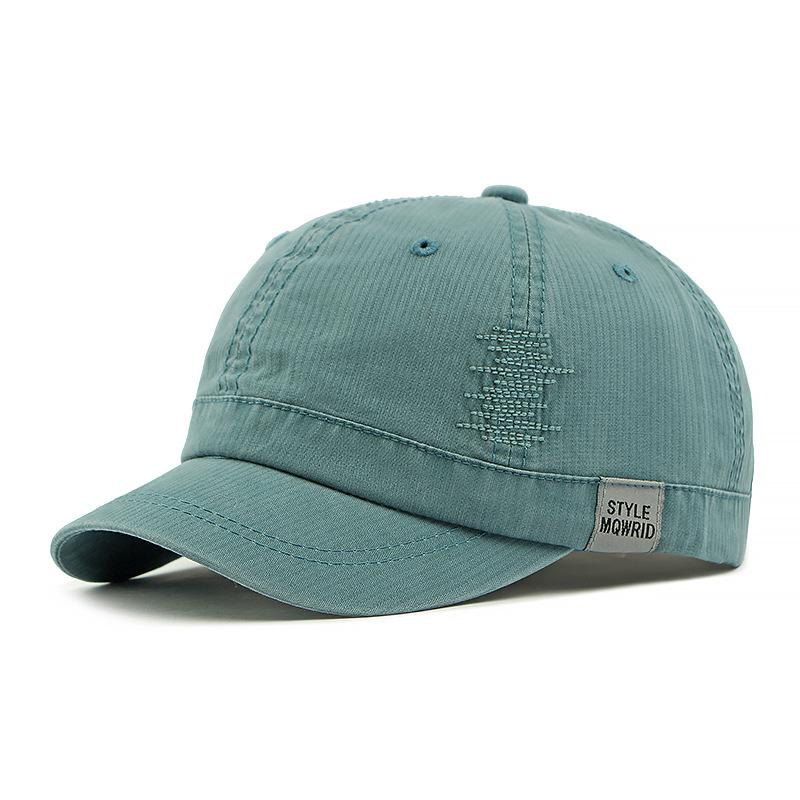 Short Brim Cap Men's Sunscreen Cap Women Baseball Cap
