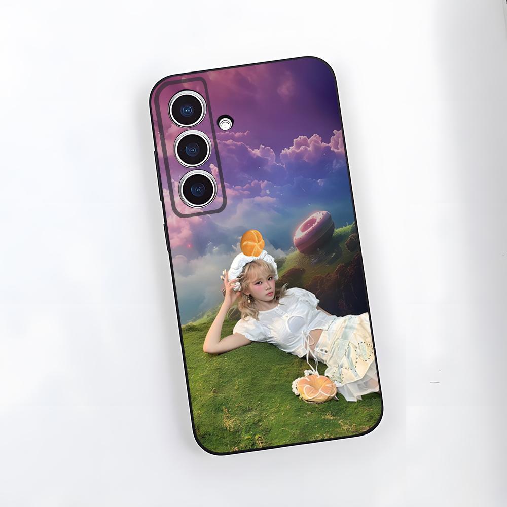 Singer Kim C- Chaewon Phone Case For Samsung S26 S25 Plus S20 S20 Plus S22 Ultra S23 FE S21 Plus S21 Ultra Soft Cover