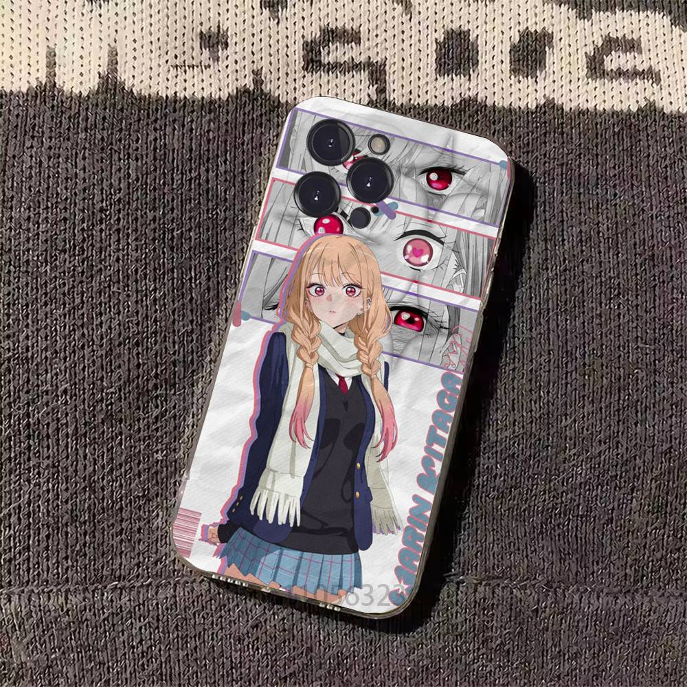 

Marin Kitagawa Phone Cases For iPhone 17 16 15 14 13 12 11 Pro Max Plus Luxury Camera Protection Plastic iPhone12