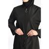 Black Lycra Headscarf 4 Piece Fully Covered Water Repellent Quick Drying Zippered Hijab Swimsuit