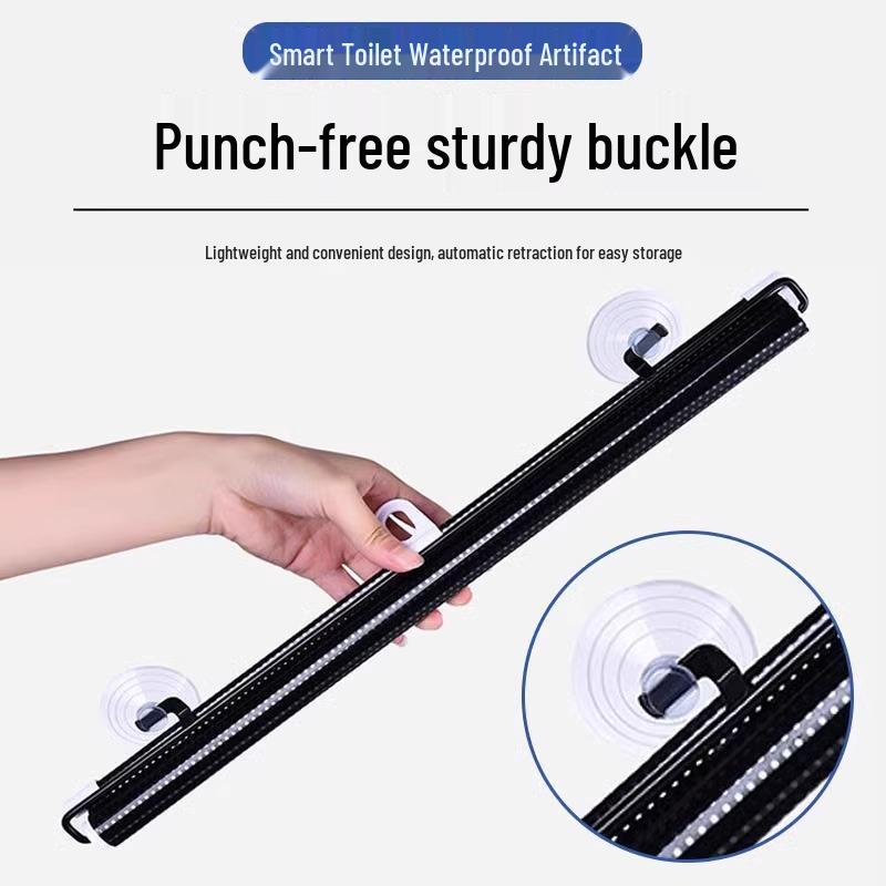 Universal Waterproof & Moisture-Proof Toilet Cover with Thickened Shower Protection