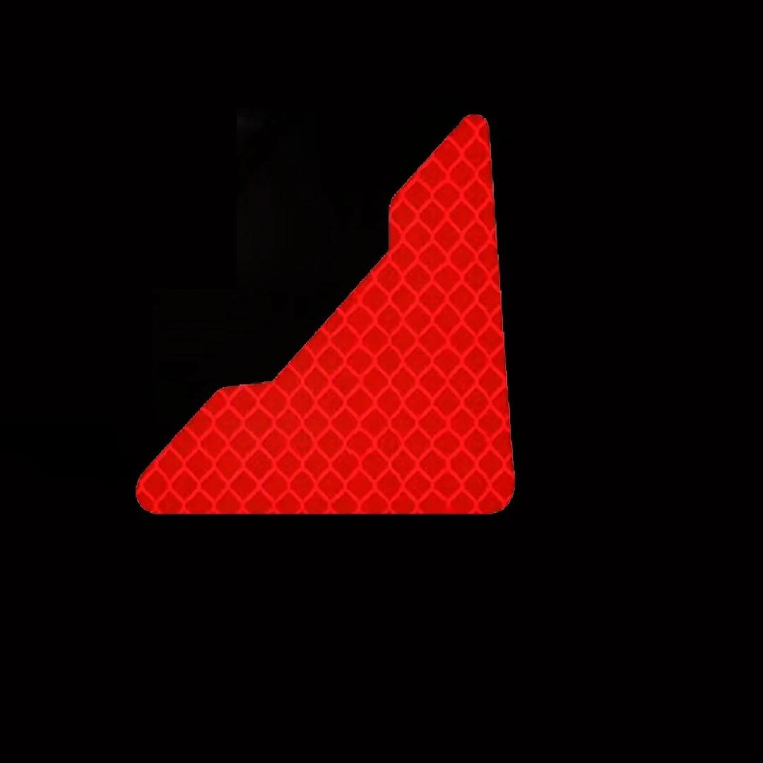 

Светоотражающая наклейка-протектор для углов дверей автомобиля Универсальная защита от столкновений Накладка на углы дверей автомобиля Силиконовые безопасные предупреждающие наклейки