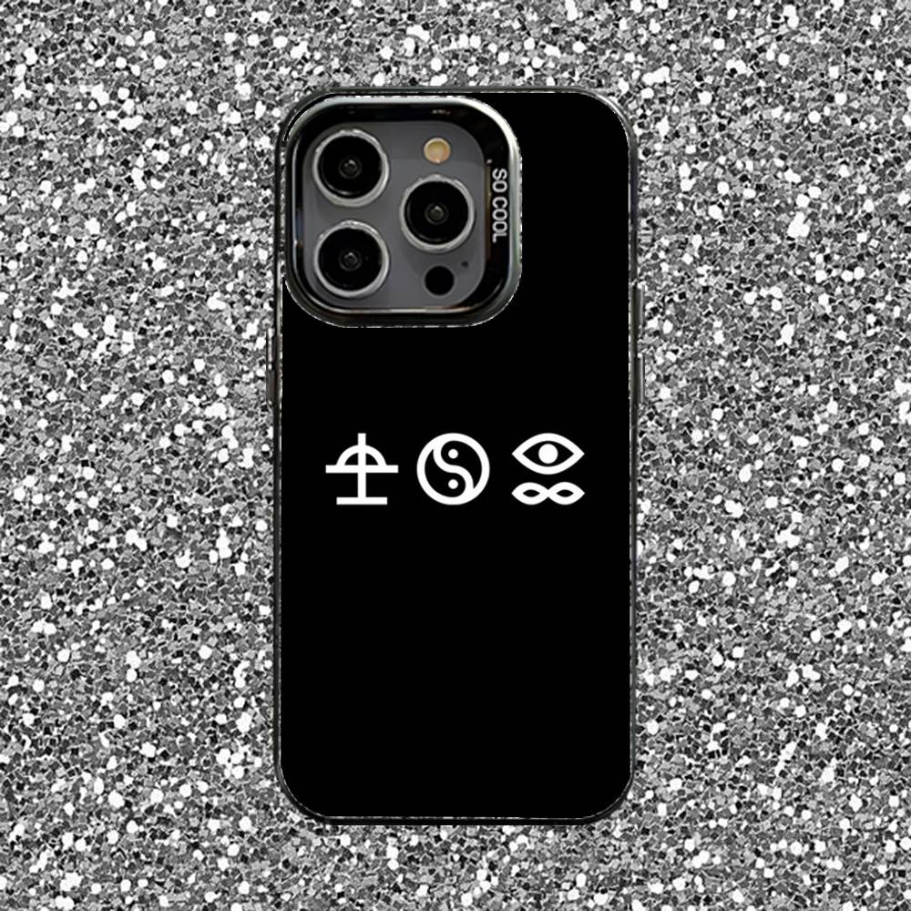 Rock Bad O-Omens Phone Case For iPhone 16,15,14,13,12,11,Pro,XS,Max,Plus,Mini,SE Black Candy Matte Shockproof Cover