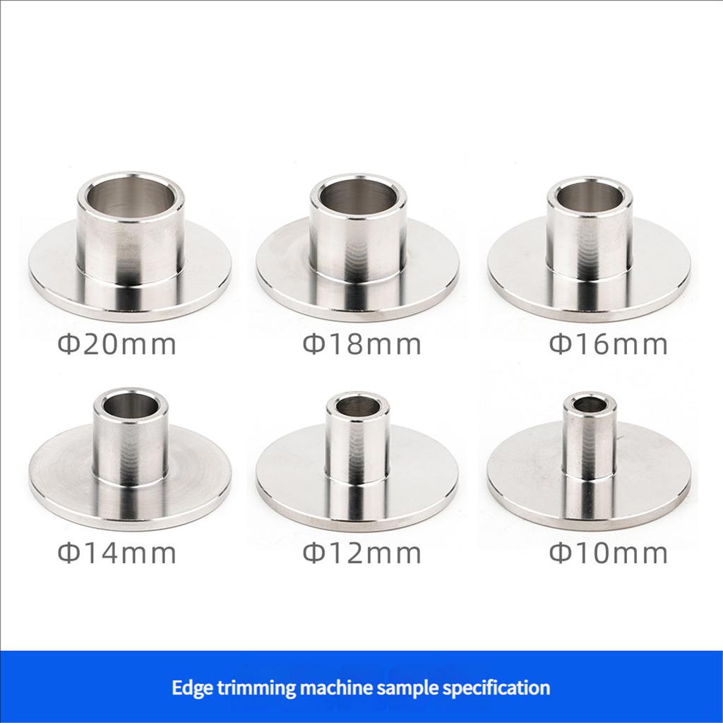 High Precision Trimmer Template Durable Stainless Steel Edge Guide Compatible With Multiple Router Models For Professional Woodworking