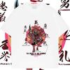 Round Collar Loose Big Size Clothes Harajuku Men's Tshirt Graphic Printing Hippie Tee Fashion Tops Frivolous Tees
