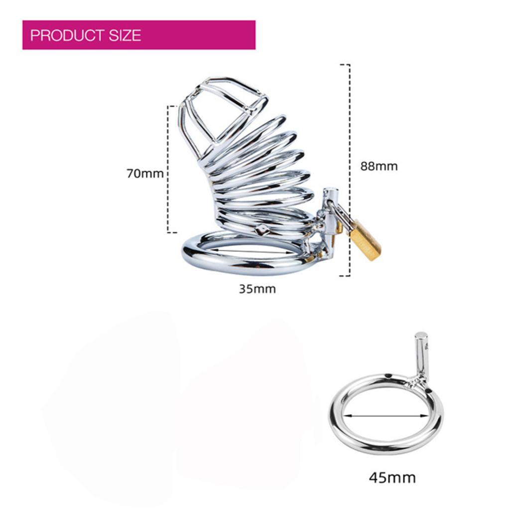 Male Chastity Devices Cock Cage Removable Base Ring Adult Sex Toy for Men Penis Exercise Lock Ring  Chastity Device Toys