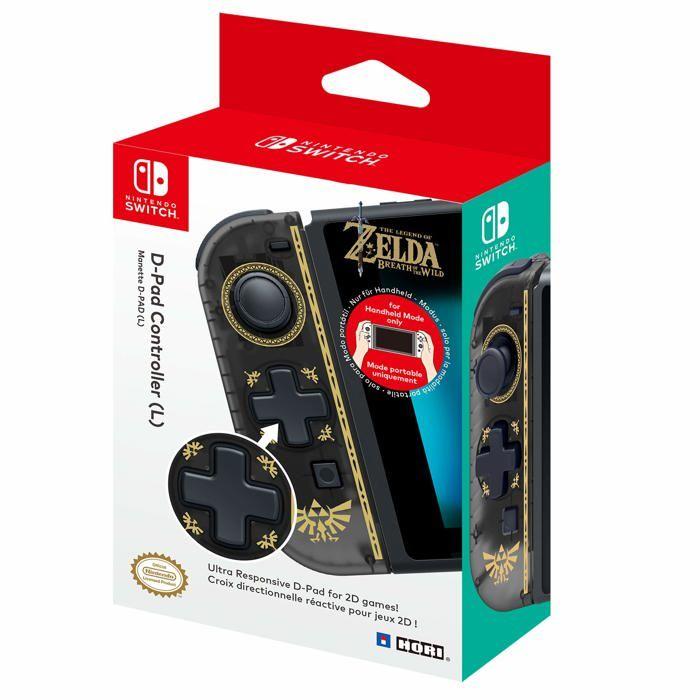 D-pad officiel sous licence Nintendo Joy-Con version Zelda gauche pour Nintendo Switch