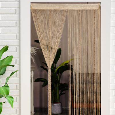 Decorative Door Curtain, Wedding Decoration Bead Curtain, 1 * 2m Living Room Partition, Tassel Line Curtain