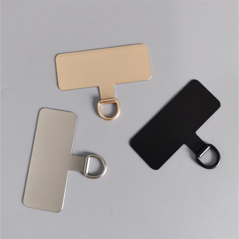 304 Stainless Steel Upgrade With Hard Anti-Scratch Film Ultra-Thin Clip Mobile Phone Lanyard Anti-Loss Piece Universal Patch