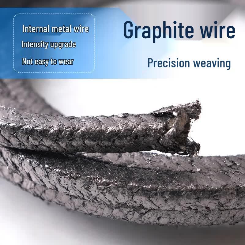 High-Temperature Flexible Pure Graphite Packing Rope