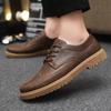 Mens Luxury Shoes Italy Oxford Leather Shoes for Men Classic Business Dress Shoes Quality Trend Casual Loafers Brogue Shoe