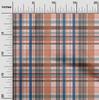oneOone Cotton Flex Fabric Madras Check Decor Fabric Printed BTY 40 Inch