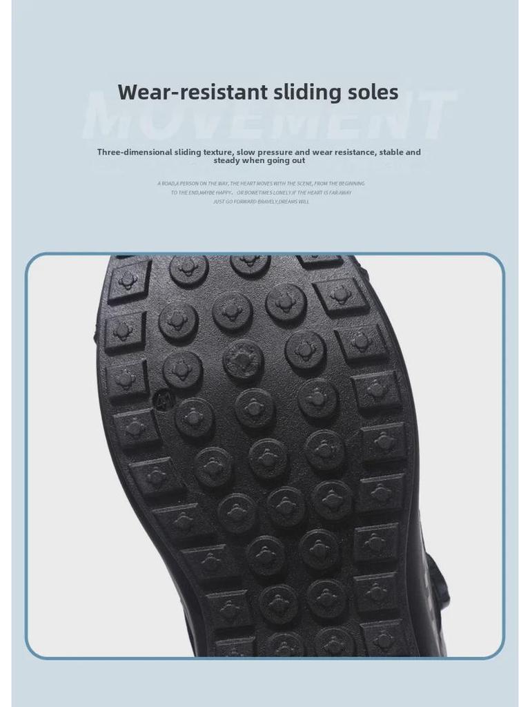 2025 Versatile Men's Fashion Soft-Sole White Shoes - Year-Round Comfort and Style