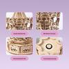 3D Wooden Music Carousel Puzzle: Educational DIY Stereo Toy Gift