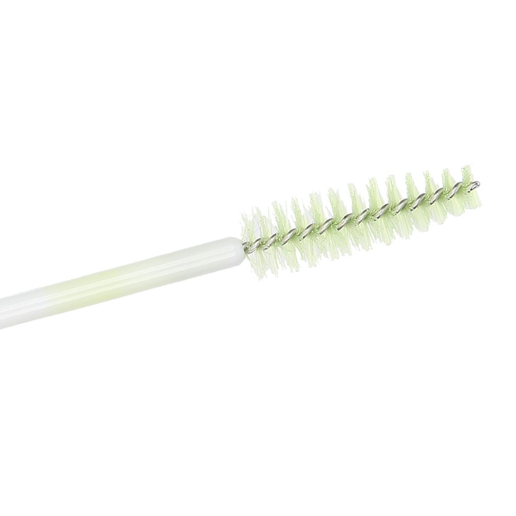 200pcs Disposable Portable Lash Brush Travel Mascara Eyelash Brush Makeup Tool Accessory