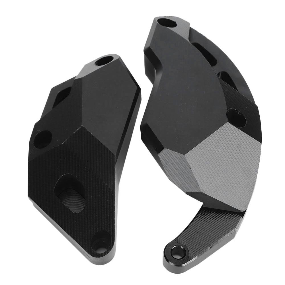 Motorcykel Motorskydd Slider Krockskydd Skydd Passar Kawasaki Ninja ZX‑10R 11‑17 Svart