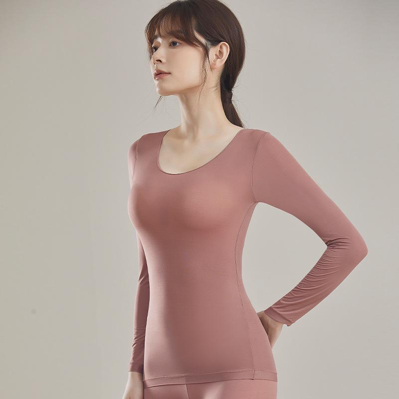 Hyaluronic Acid Thermal Shirt: Ultra-Thin, Invisible Heating, High-Elastic Skin Care Undershirt for Autumn