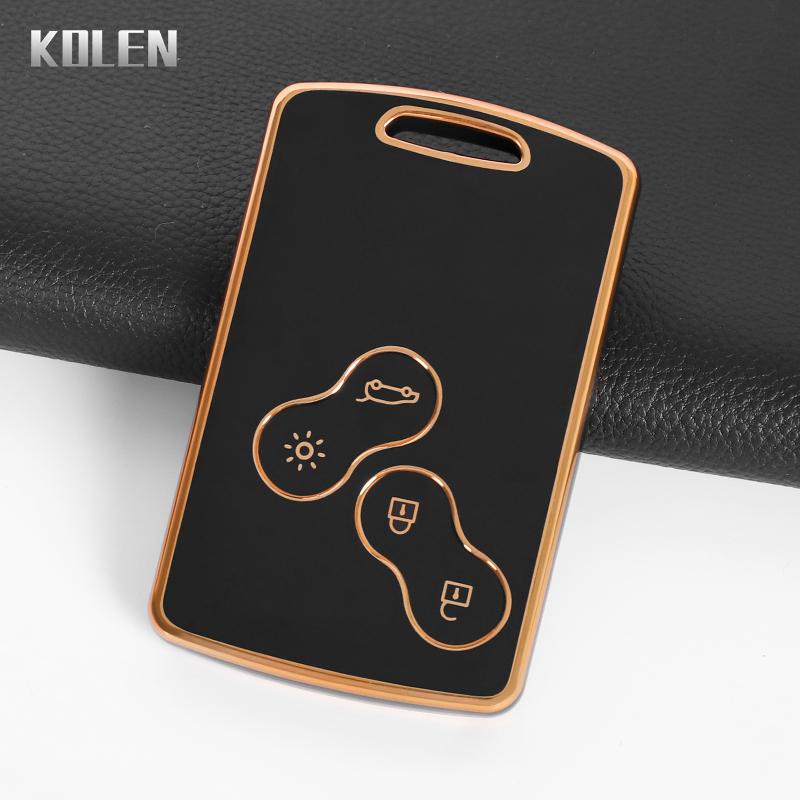 TPU Autoschlüsselhülle Abdeckung Schale für Renault Kaptur Captur Logan Laguna Zoe Koleos Danilo Nema Fluence Megane 2 3 Clio Scenic Duster