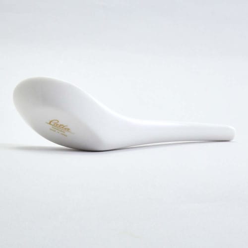 NARUMI PATIA Spoon, White, 13cm, Dishwasher Safe, Made In Japan, 41624-9974