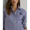 Lauren Ralph Lauren Relaxed Fit Striped Stretch Cotton Shirt  Wmlrshts6820376400 