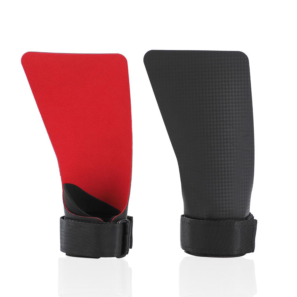 Kevlar Rubber No-hole Hand Grips for Crossfit, No Magnesium Chalk Pull-ups, Cross Training, Gymnastics, WODS,  Palm Protector M