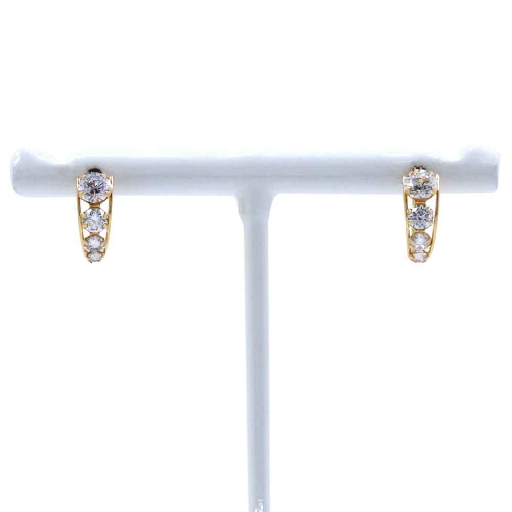 TSUTSUMI Piercing K18 Yellow Gold 1.2g Women Used