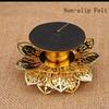 Stands Incensecone Waterfall Incense Burner Lotus Lamp holder Decoration Brass