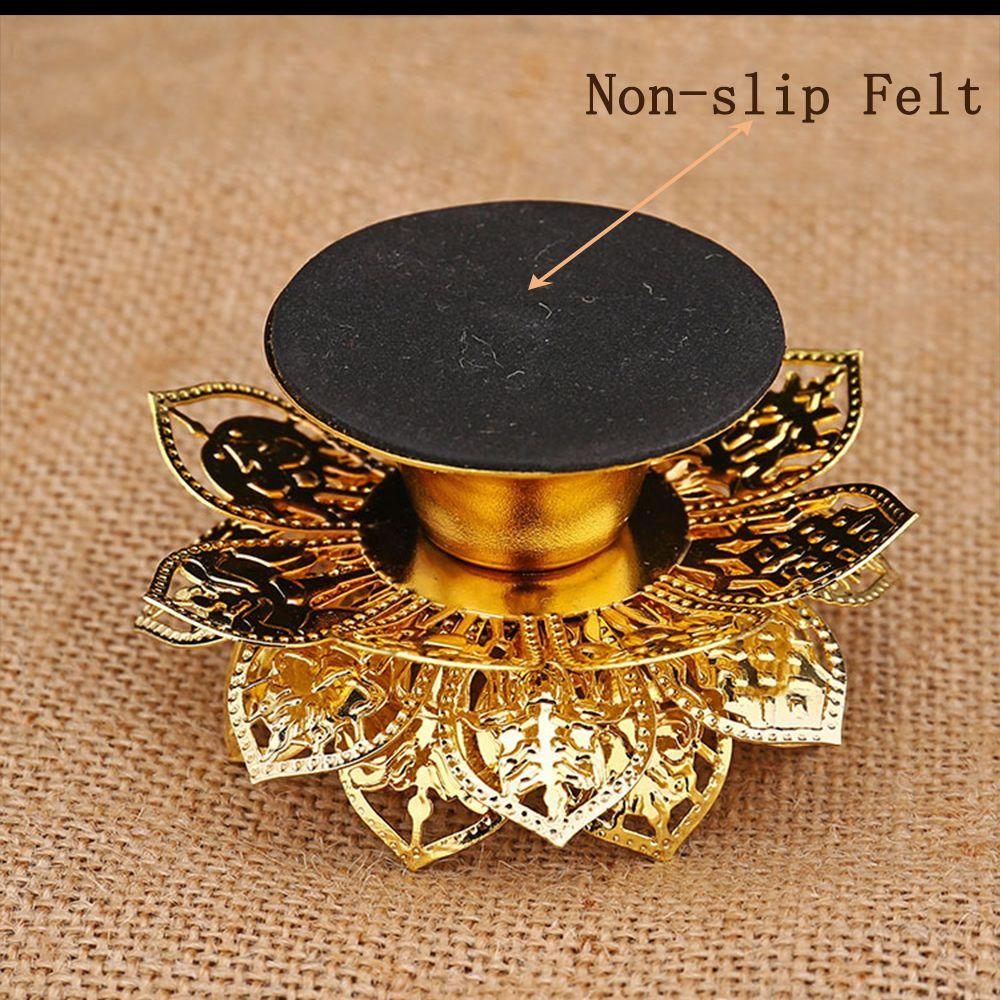 Stands Incensecone Waterfall Incense Burner Lotus Lamp holder Decoration Brass