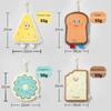 Washable Kitchen Cleaning Towel Toast Shape Scrubber Tools Cheesecake Dishclot  Kitchen