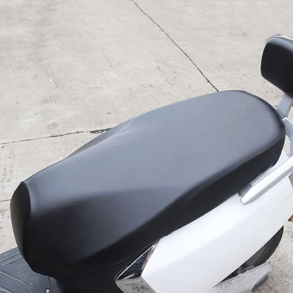 Breathable Electric Bicycle Seat Cover Elastic Sunscreen Seat Cover  Weather Protection