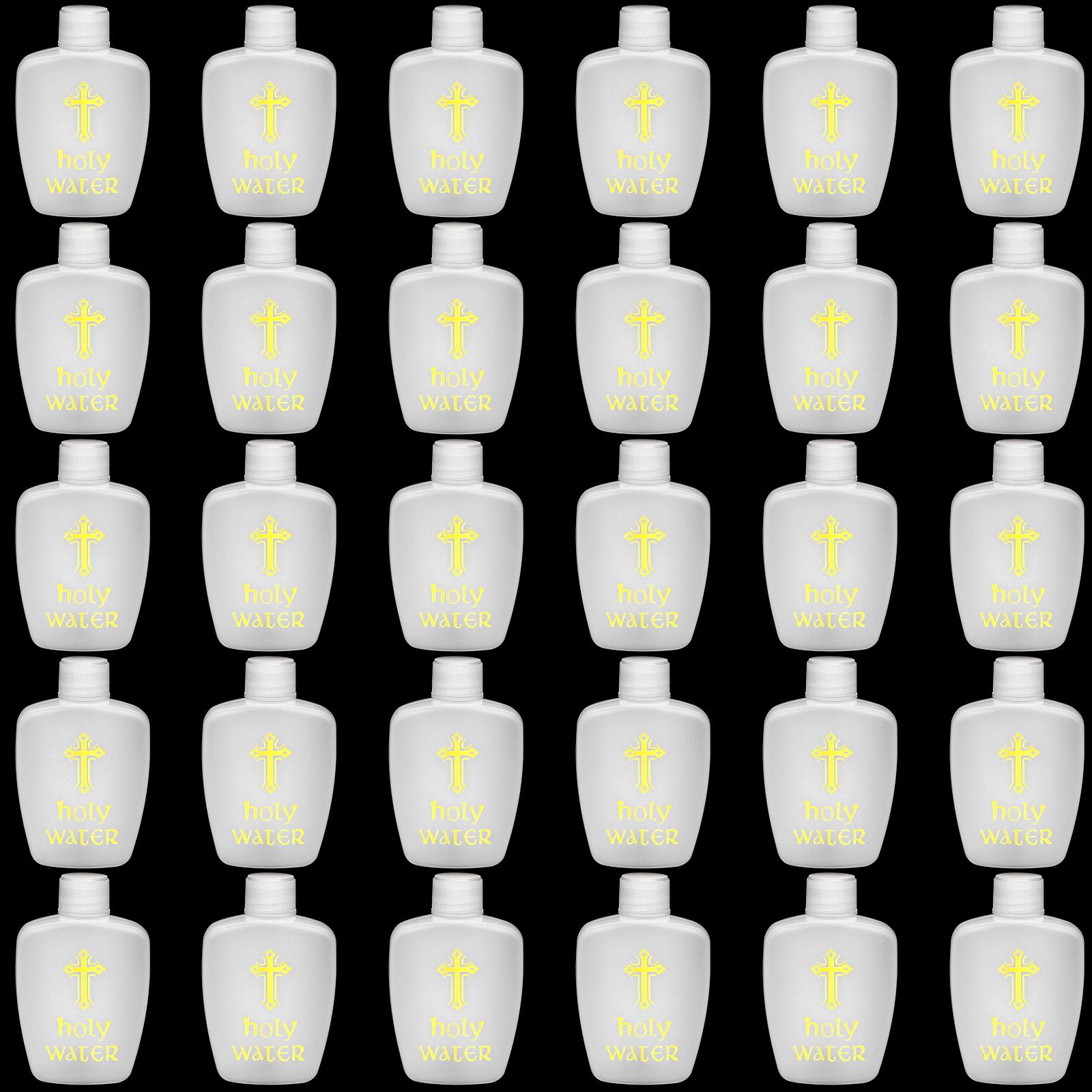 

25 шт. 60 мл бутылки для святой воды пластиковые контейнеры для святой воды пустые