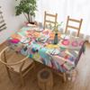 Pikmin Customized Rectangular Tablecloth Oilproof Table Cover for Festival Party Decorations Table Cloth