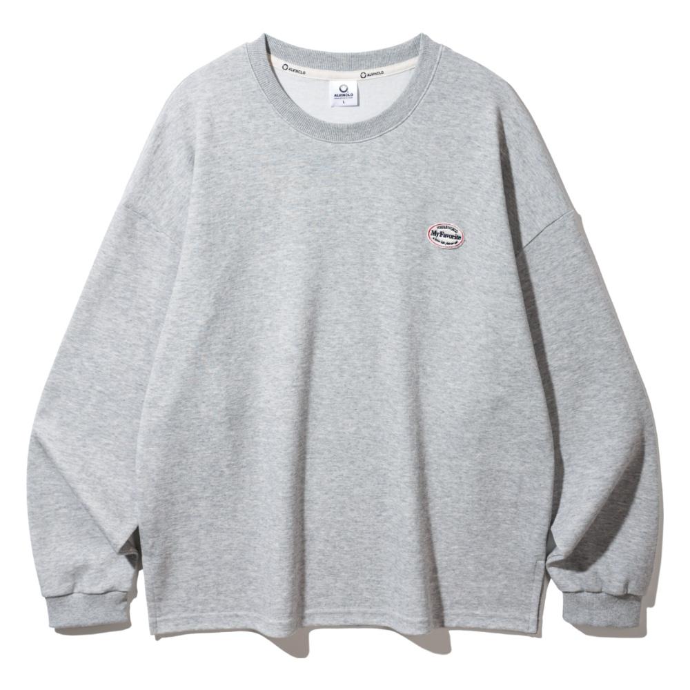 ALVINCLO Wappen Oversized Long Sleeve T-Shirt Avt367 (7 Colors)