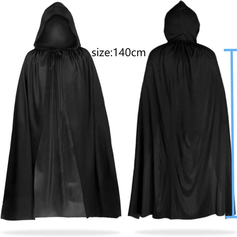 Dress Up Props Halloween Cape Scary Devil Hoody Cloak Fashion Demon Cloak  Halloween Costume