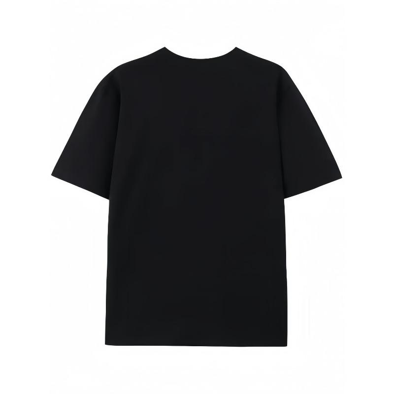European sizes Number 67 Print T-Shirt Summer Short Sleeve Round Neck Casual Top with Number 67 Design Breathable Comfortable Regular