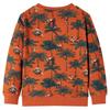 Sweatshirt pour enfants rouille clair 92/104/116/128/140