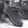 Mittelalterlich Ältere Gehen Baumwollschuhe Damen 25 Winter Plus Samt Dick Runde Zehe Warme Schuhe Herren Freizeitsneaker tenis hombres