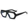  Fashion Square Women Gradient Sunglasses Leopard Shades Retro Men Clear Lens Glasses Frame UV400