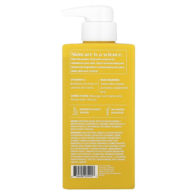 Body Wash, Radiant Glow, Vitamin C + Niacinamide, 15 Fl Oz (444 Ml)