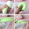 Colorful Dumpling Squishes Stress Relief Balls Fidget Toys Simulation Food Squishies Bun With Steamer Squeeze Dough Ball Gifts