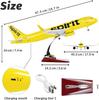 1:80 Scale 47cm 320 Large Airplane Model Spirit Airlines Airbus A320 Plane Model Diecast Airplanes Decorations Aircraft Collecti