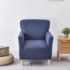 Corn Fleece Elastic Single Sofa Cover All-inclusive Universal Independent Internet Cafe Seat Sofa Cover