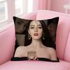 Popular fashion Elegant Chinese DDilraba Dilmurat Cushion Cover Pillow Case Soft Friendly Fabric  Concealed Zipper