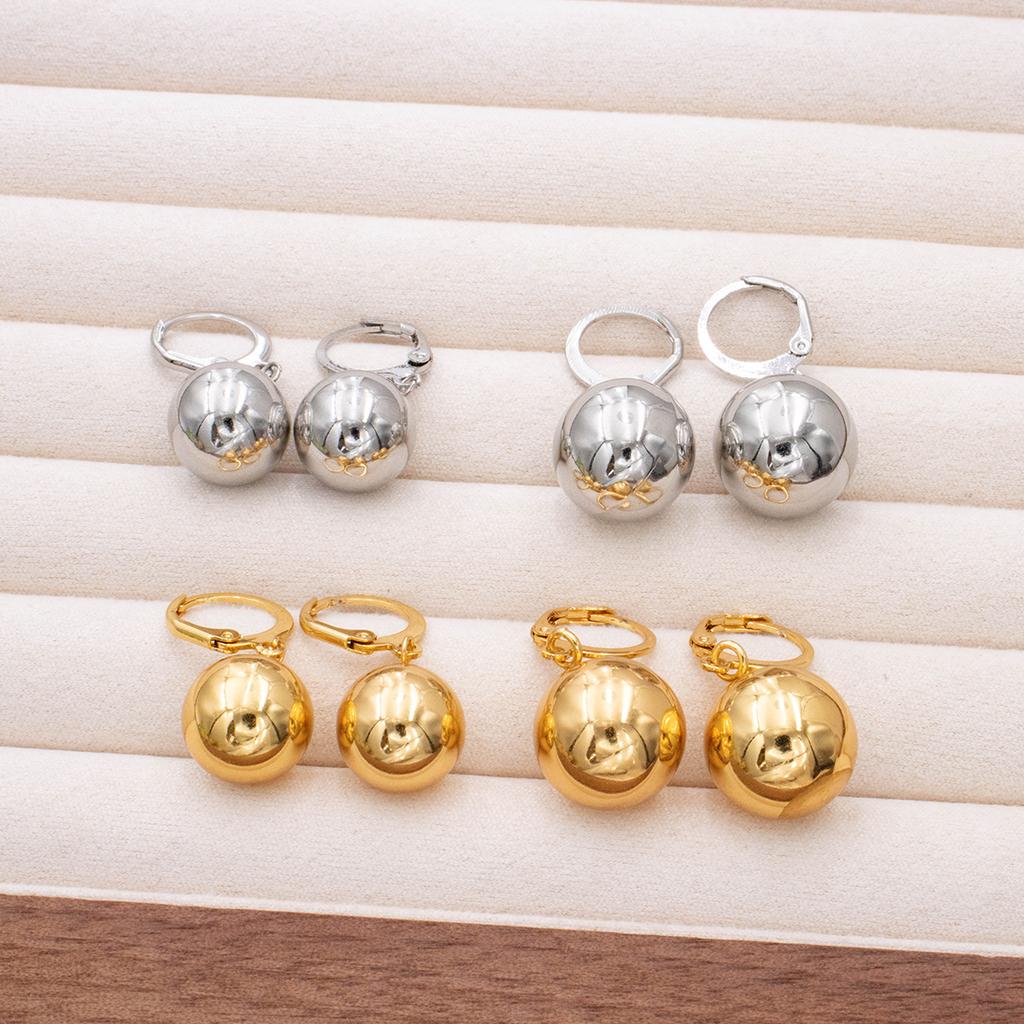 Letnia Kolekcja Kolczyki Sztyfty Puste Kule Biżuteria dla Kobiet z Hipoalergicznym Wisiorkiem Stylizowanymi Kolczykami Prezenty