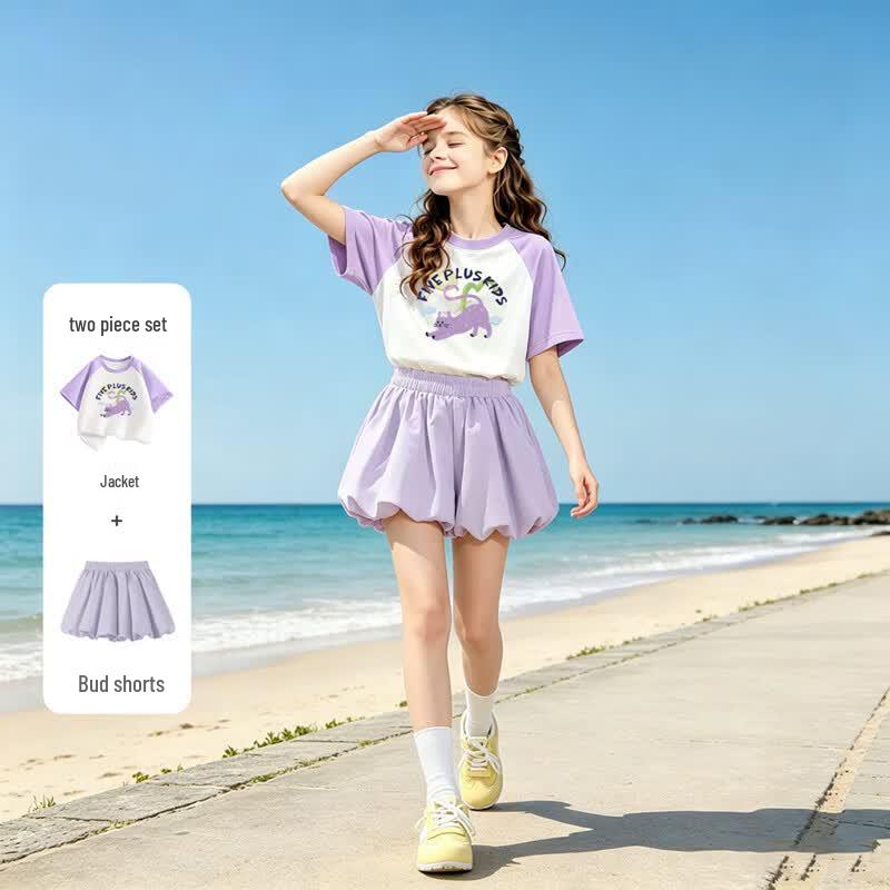 FivePlus Girls  Short Sleeve Summer Set 120