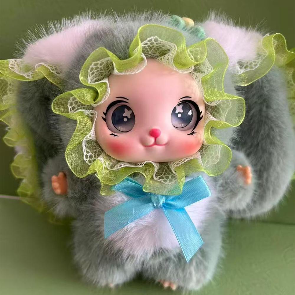 High Quality Rabbit  Vinyl Face Doll Children'S Toy Festival Birthday Christmas New Year Gift Desk Collection Decoration