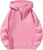 Men's Quarter-Zip Stand Collar Sweatshirt - Casual Long Sleeve Winter Top