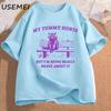 Unisexs Tshirt My Tummy Hurts But Im Being Really Brave About It Tshirts Funny Graphic Meme Racco Graphic T Shirts Unisex Clothes